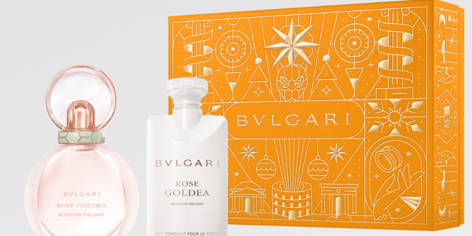 Bvlgari Rose Goldea Blossom Delight Edp 1.7 Oz + Body Milk 2.5 Oz Women Set