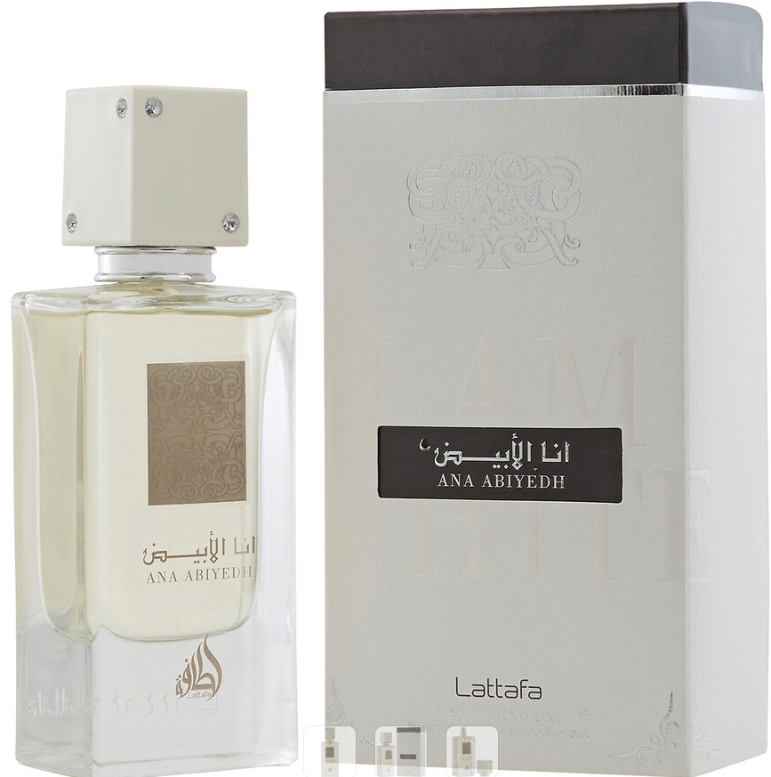 Lattafa Ana Abiyedh Unisex EDP Spray 2.0 Oz