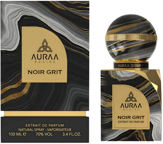 Auraa Desire Noir Grit Edp 3.4 Oz Spray