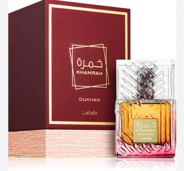Lattafa Khamrah Dukhan Unisex EDP Spray 3.4 Oz 