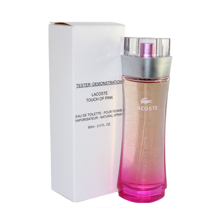 Lacoste Touch Of Pink EDT Tester Spray 3 oz 