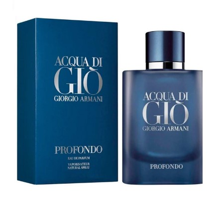 Acqua Di Gio Profondo Men's Perfume Spray 3.4 Oz 