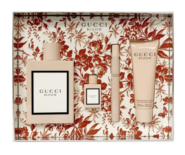 Gucci Bloom 4 Pcs Set edp 3.3 Oz + edp 0.16 Oz + edp 0.33 Oz + Body Lotion 1.6 Oz Women
