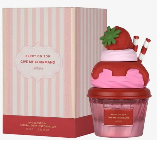 Lattafa | Give Me Gourmand | Berry On Top EDP 2.5 oz Spray For Women