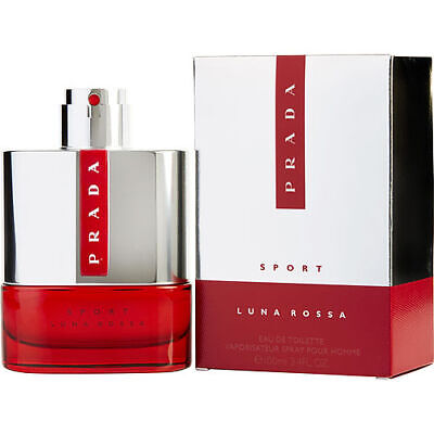 Prada Luna Rossa Sport Men's EDT Spray 3.4 Oz