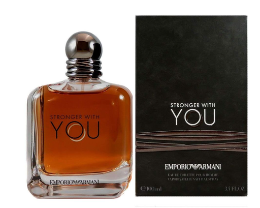 Emporio Armani Stronger With You men Eau De Toilette Spray 3.4 oz