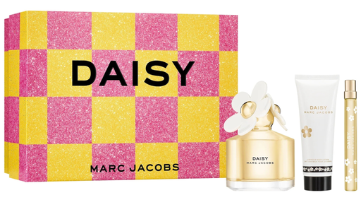 Marc Jacobs Daisy Women's Gift Set | 3.3oz EDT Spray + 0.33oz EDT Spray + 2.5oz Body Lotion