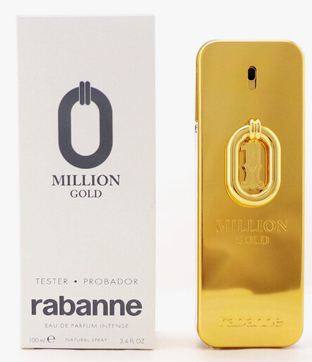 Paco Rabanne 1 Million Gold Intense Men's Edp 3.4 Oz Tester