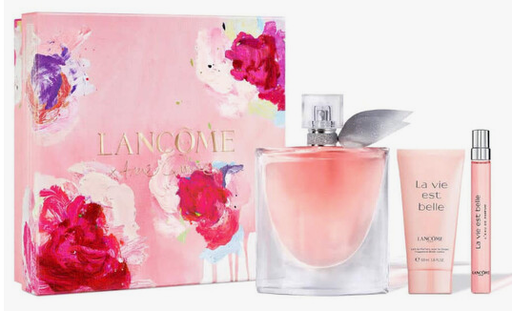 Lancome La Vie Est Belle 3-Piece Gift Set for Women – 3.4 oz EDP, 1.7 oz Body Lotion, EDP 0.34 oz 